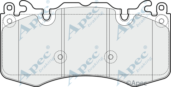 Brake Pad Set, disc brake (PAD1737B)