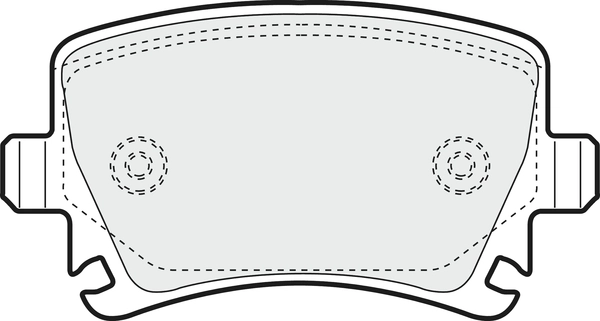 Brake Pad Set, disc brake (PD3077)