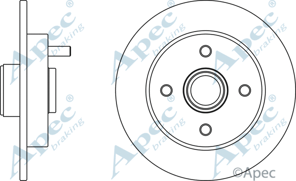 Brake Disc (DSK319)