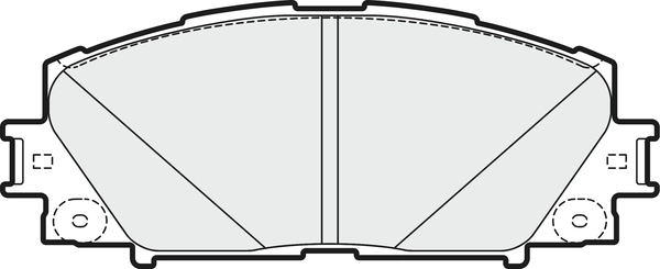 Brake Pad Set, disc brake (PD3345)