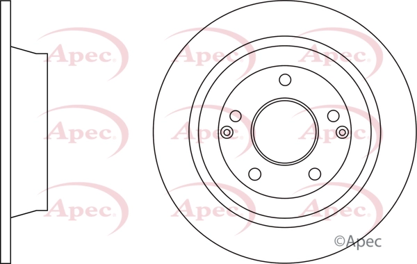 Brake Disc (DSK3849)