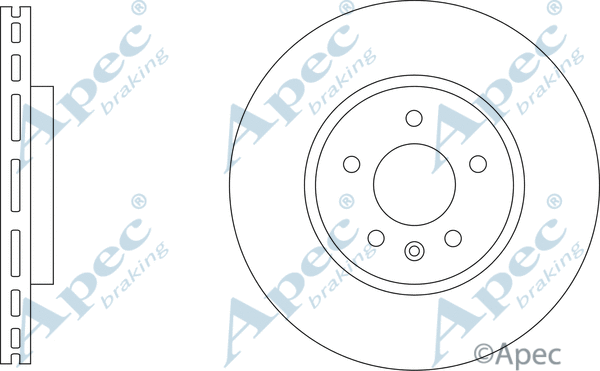 Brake Disc (DSK3413)
