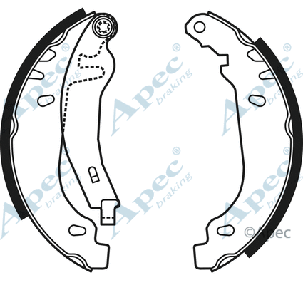 Brake Shoe Set (SHU659)