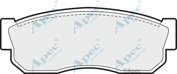 Brake Pad Set, disc brake (PAD379)