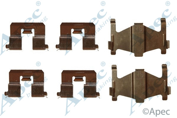 Accessory Kit, disc brake pad (KIT529)
