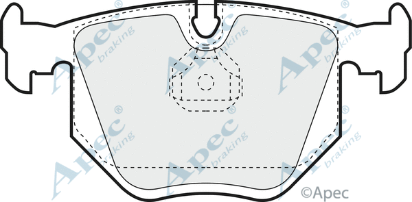 Brake Pad Set, disc brake (PAD820)