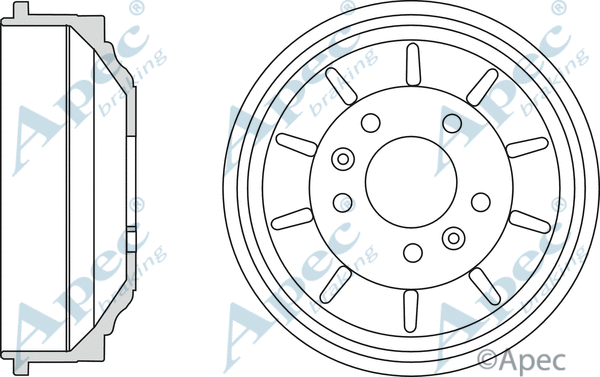 Brake Drum (DRM9962)