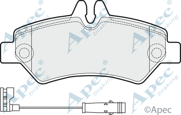 Brake Pad Set, disc brake (PAD1516)