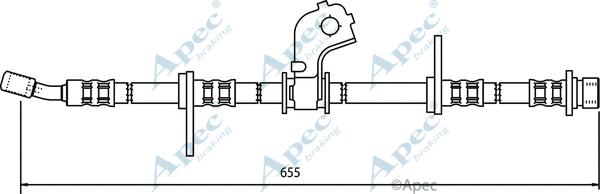Brake Hose (HOS3437)