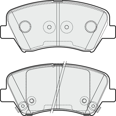 Brake Pad Set, disc brake (PD3357)