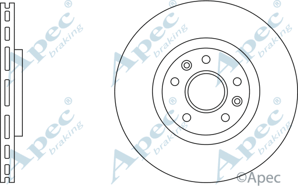 Brake Disc (DSK2732)