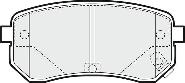 Brake Pad Set, disc brake (PD3124)