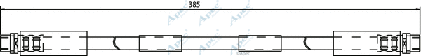 Brake Hose (HOS3631)