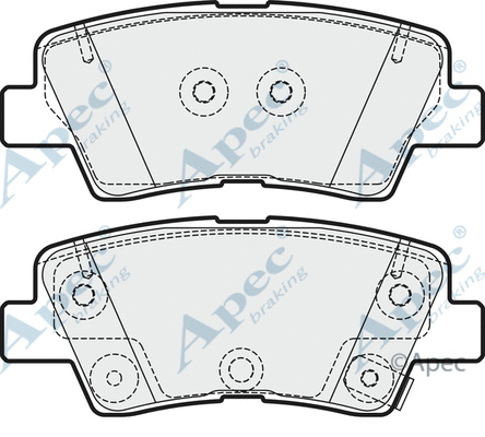 Brake Pad Set, disc brake (PAD1989)