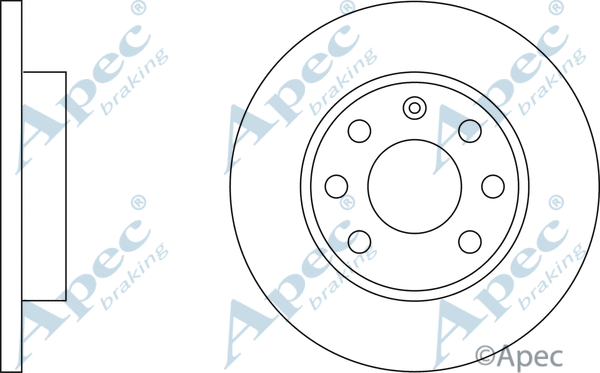 Brake Disc (DSK117)