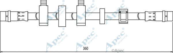 Brake Hose (HOS4099)