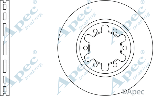 Brake Disc (DSK2316)