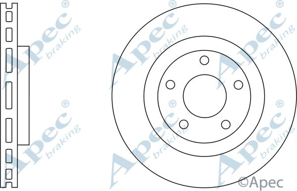 Brake Disc (DSK2638)