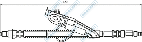 Brake Hose (BHO4070)