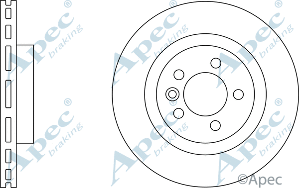 Brake Disc (DSK2254)