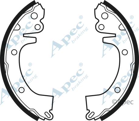 Brake Shoe Set (SHU305)