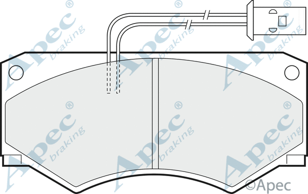 Brake Pad Set, disc brake (PAD523)