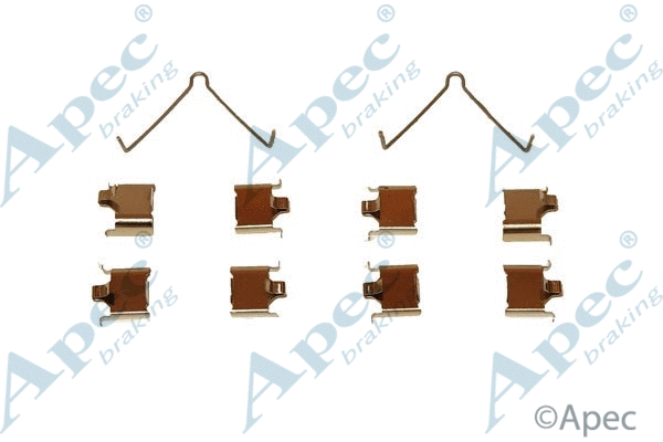 Accessory Kit, disc brake pad (KIT323)