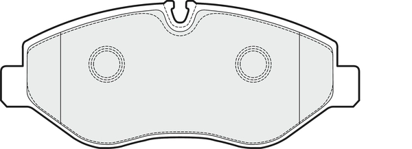 Brake Pad Set, disc brake (PD3090)