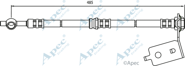 Brake Hose (HOS3570)