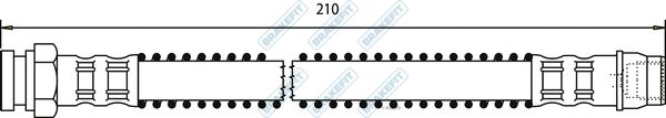 Brake Hose (BHO4114)