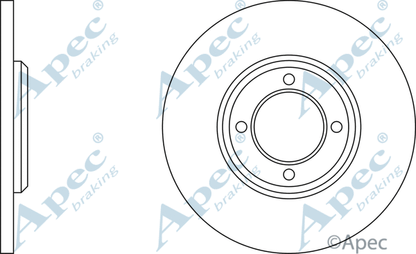 Brake Disc (DSK264)