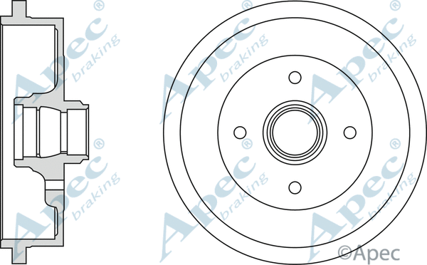 Brake Drum (DRM9154)