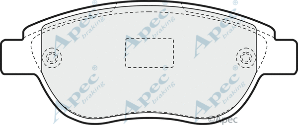 Brake Pad Set, disc brake (PAD1194)