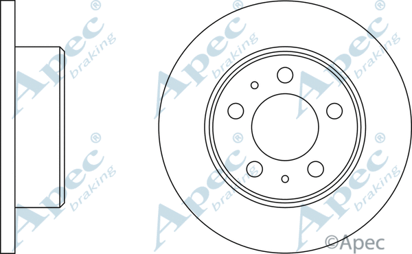 Brake Disc (DSK572)