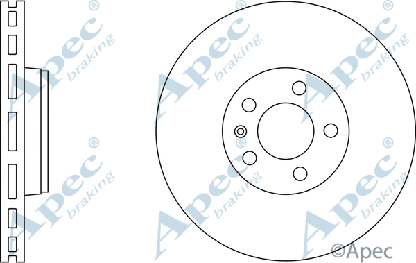 Brake Disc (DSK2257)