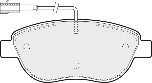 Brake Pad Set, disc brake (PD3164)
