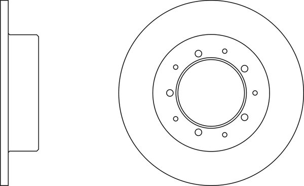 Brake Disc (SDK6204)