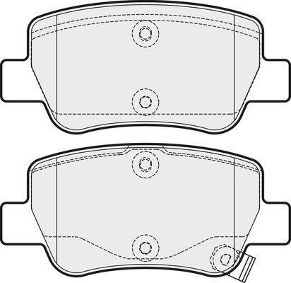 Brake Pad Set, disc brake (PD3263)