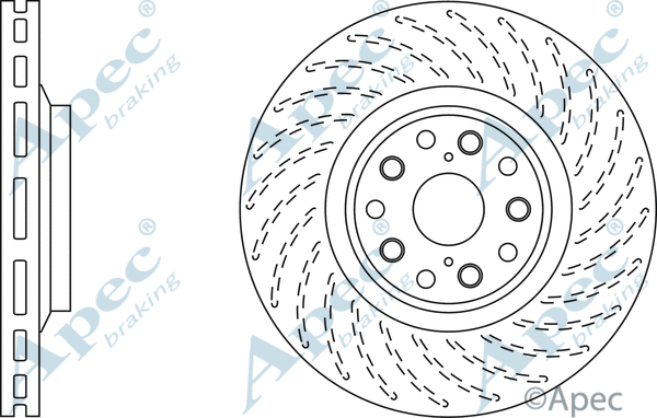Brake Disc (DSK2828)