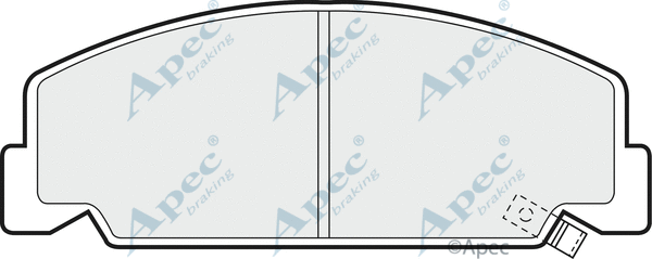 Brake Pad Set, disc brake (PAD450)