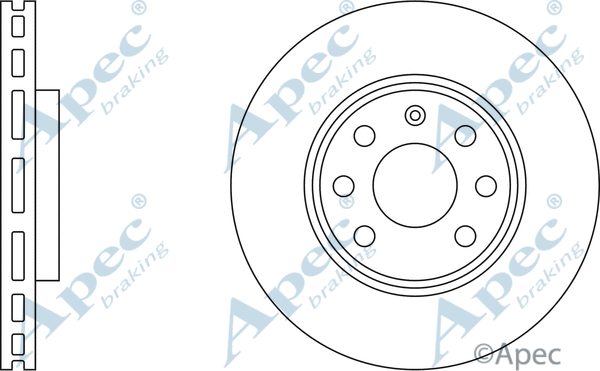 Brake Disc (DSK2068)