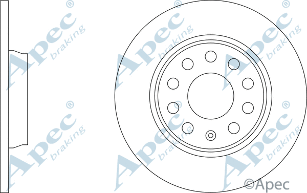 Brake Disc (DSK3485)