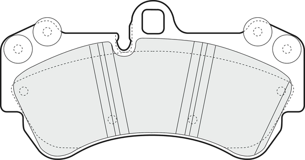 Brake Pad Set, disc brake (PD3591)