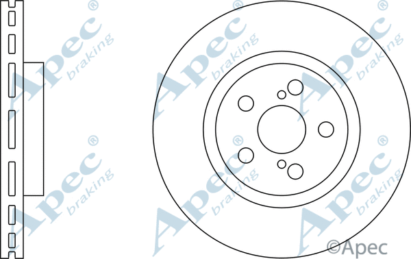 Brake Disc (DSK2267)