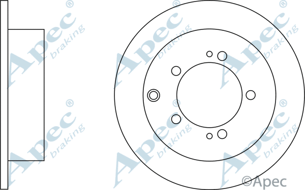 Brake Disc (DSK2317)