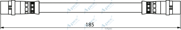 Brake Hose (HOS3894)