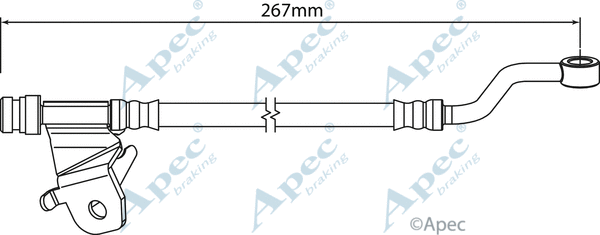 Brake Hose (HOS4202)