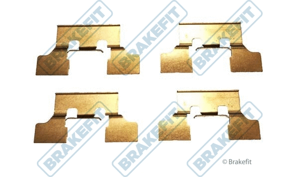 Accessory Kit, disc brake pad (BKT1297)