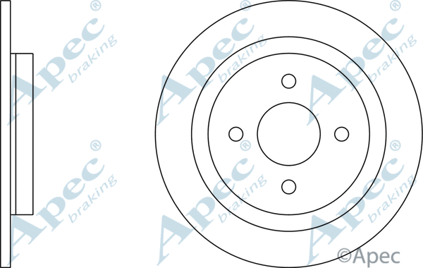 Brake Disc (DSK2493)