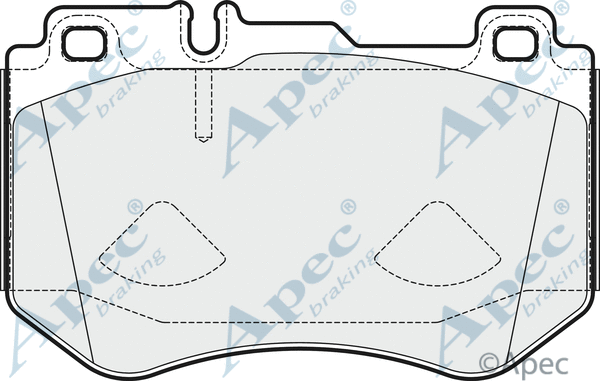 Brake Pad Set, disc brake (PAD2024)